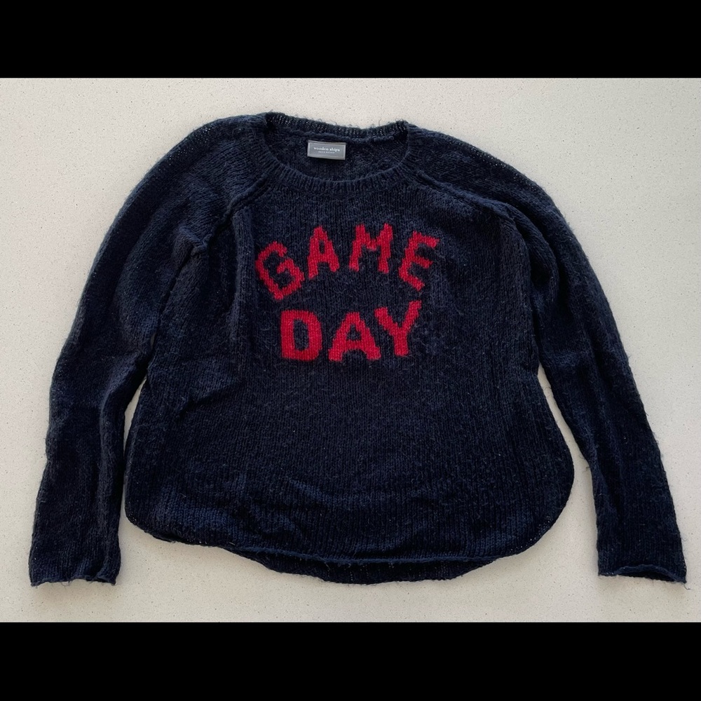 WOODEN SHIPS game day sweater. Worn twice. Softest sweater on the planet.